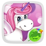 Logo of Cute Pink Unicorn Keyboard android Application 